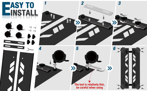 Seloom Computer Tower Stand, Adjustable Mobile PC Stand, Heavy-Duty PC Tower Stand with Rolling Caster Wheels, Steel Desktop Stand, PC Riser Fits Most PC Gaming Desk Accessories