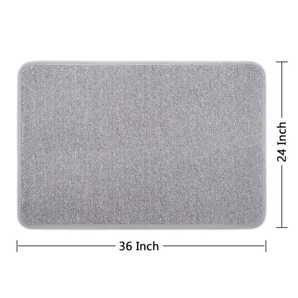 Seloom Non-Slip Washable Stair Treads Carpet with Skid Resistant Rubber Backing Specialized for Indoor Wooden Steps  (24"×36" Landing mat)