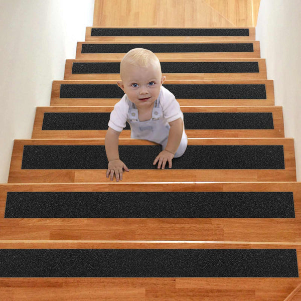 Seloom Anti Slip Tape for Stairs Outdoor/Indoor,Heavy Duty Grip Tape Non Slip Tape for Stairs 4Inch x 33Ft,Waterproof Non Skid Tape High Traction Friction Tape for Stairs,Non Slip Adhesive Strips
