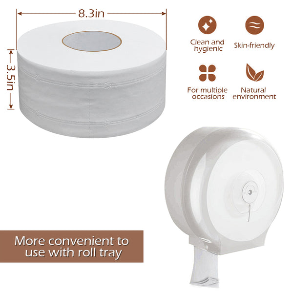 Toilet paper for household and commercial Bath Paper(2-Pack/4-Pack)